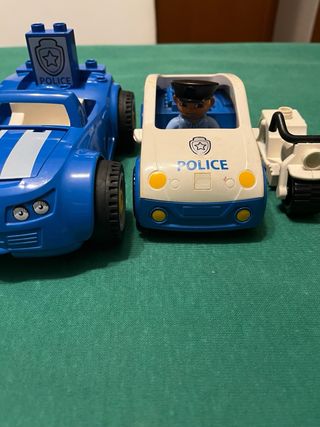 Set polizia Lego: auto e moto