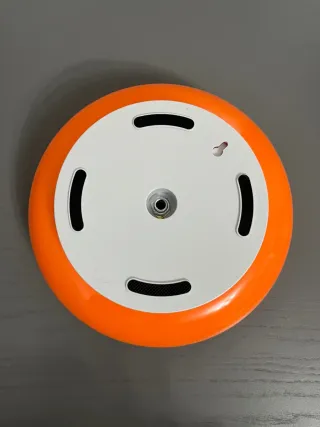 Lampada Donut Arancione Stile Vintage