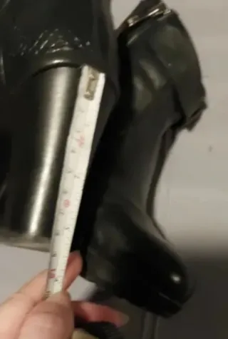 Botines de piel n° 37. Lote de dos