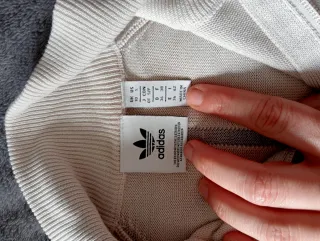 Chaqueta Adidas Blanca Cremallera