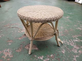 CONJUNTO DE MUEBLES MIMBRE Y RATTAN