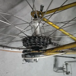 Bicicleta Clásica Covolo Milano Dorada