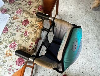 Trona portátil para fijar a la mesa