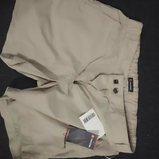 Pantalón corto niño Mountain beige nuevo T-14 años