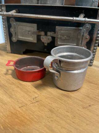 Cocina de juguete antigua