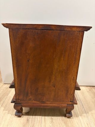 Joyero madera vintage grande tipo mini mueble