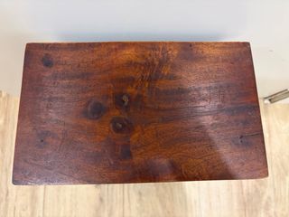 Joyero madera vintage grande tipo mini mueble