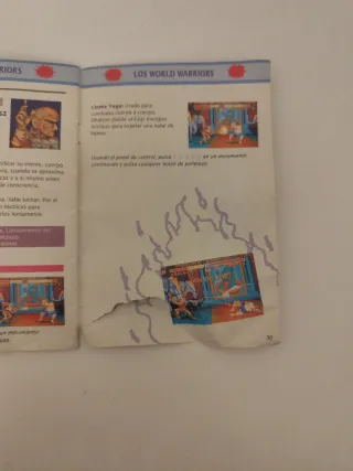 Manual Street Fighter II SNES Español PAL