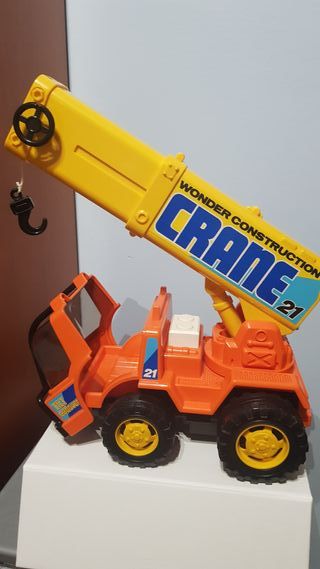 Camión Grúa de Juguete Wonder Construction