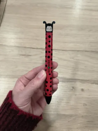 Bolígrafo Click & Clack Legami Ladybug.