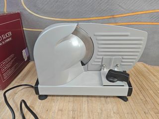 YASHE Cortadora de Fiambre Eléctrica, 2 Cuchillas
