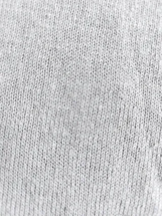 Armani Exchange Camiseta Henley Gris Manga Larga