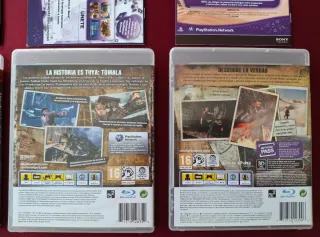 🇪🇸 UNCHARTED 1 2 3 PS3 COMPLETOS TRILOGÍA ESPAÑA