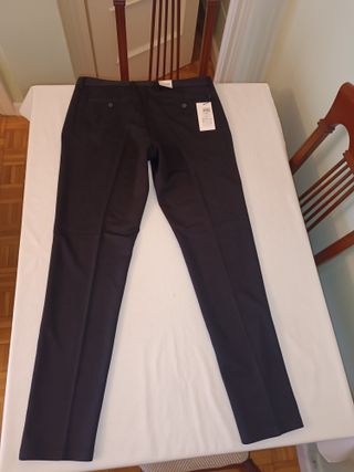 Chino slim negro hombre talla 46