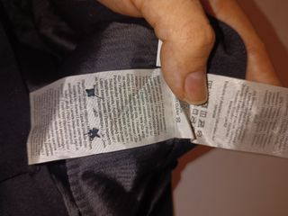 Chino slim negro hombre talla 46