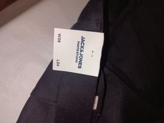 Chino slim negro hombre talla 46