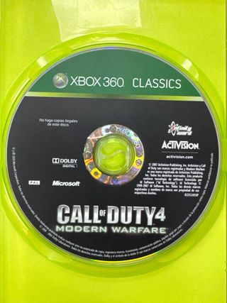Call of Duty 4: Modern Warfare Xbox 360