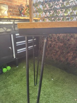 Escritorio/Mesa Sklum Madera y Metal