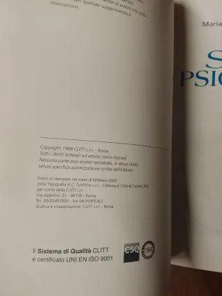 Bernardi & Condolf, Studiare psicologia 2