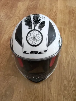 Casco Moto LS2 Boho Plumas ,talla S