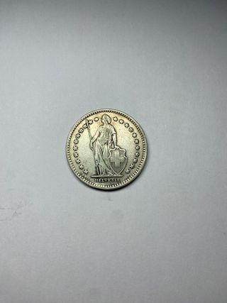 Moneda Helvetia Plata
