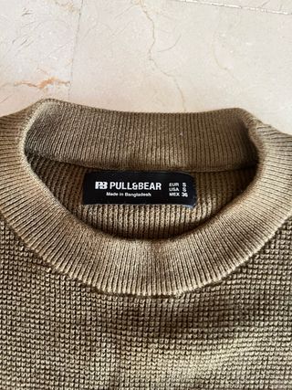 Jersey Pull&Bear Verde Talla S