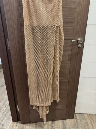 Vestido de lujo con pedrería