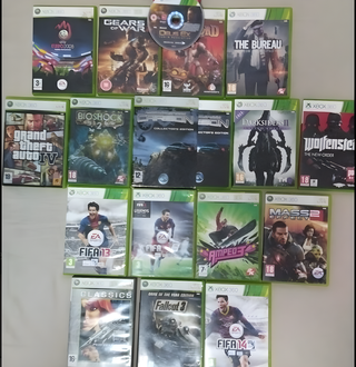 Pack 16 Juegos Xbox 360 el precio por chat