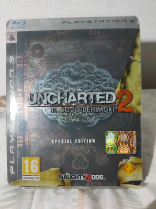 Uncharted 2 Il covo dei ladri Steelbook PS3