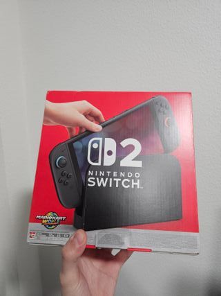 Nintendo Switch 2 + Mario Kart world precintado