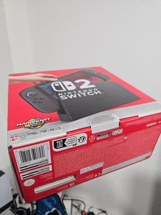 Nintendo Switch 2 + Mario Kart world precintado