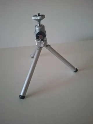 Mini trípode aluminio plegable