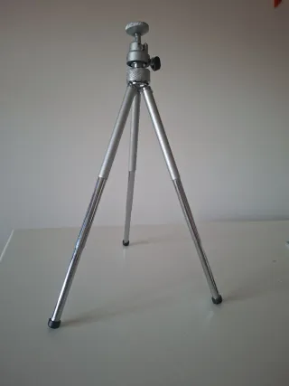 Mini trípode aluminio plegable