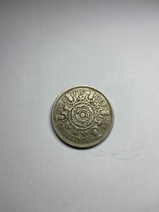 Moneda Isabel II 1957