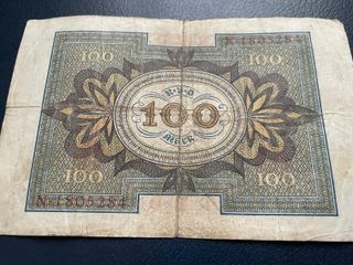 Billete 100 Marcos Alemania 1920