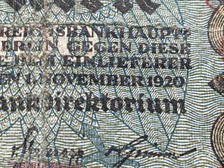 Billete 100 Marcos Alemania 1920