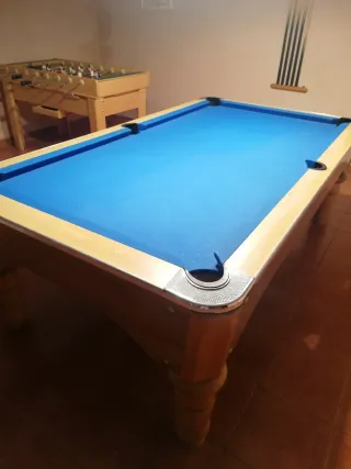 Mesa de billar convertible