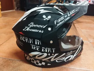 Casco Cross Oneal con Pantalla