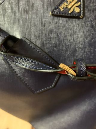 Bolso Prada Azul Marino