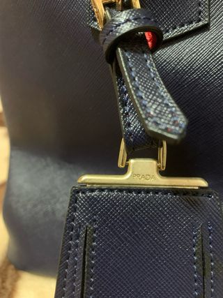 Bolso Prada Azul Marino