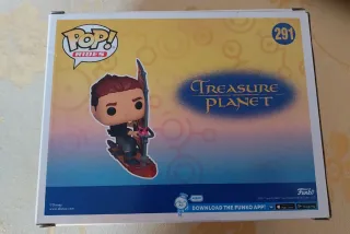 Caja Funko Pop! Jim Hawkins Treasure Planet 291
