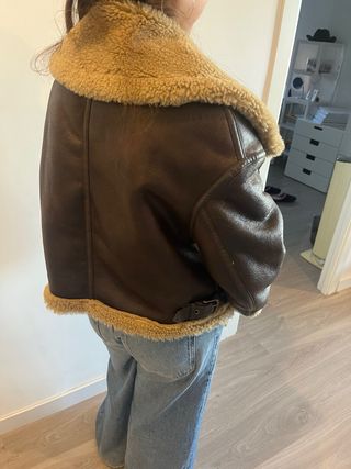 Abrigo doble faz Zara