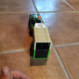 Coche con remolque para caballos