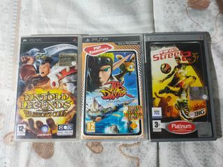 PSP: Untold Legends, Jak & Dexter, FIFA Street 2