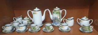 Juego de café de porcelana china