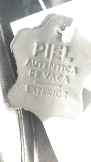 Zapatos de piel auténtica negros talla 42 43 y 44