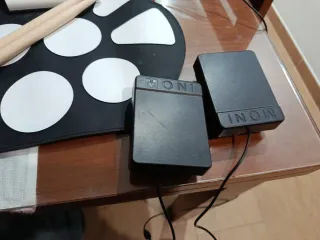 Batería Electrónica Portátil con Baquetas