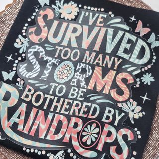 Camiseta para mujer, estampada, algodón, talla S