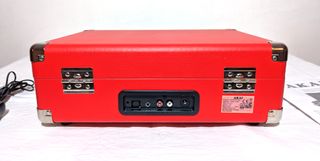 Giradischi AKAI R45 Rosso Valigetta Stereo RCA