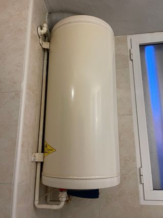 Termo eléctrico Fleck 75L en buen estado